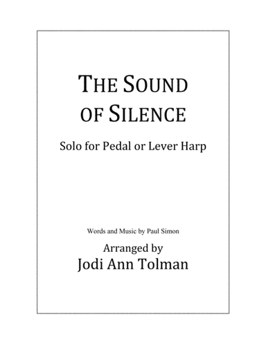 The Sound Of Silence (arr. Jodi Ann Tolman)