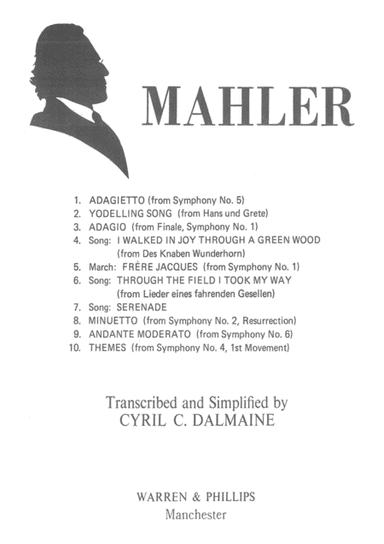 Mahler - Silhouette Series (arr. Cyril Dalmaine)