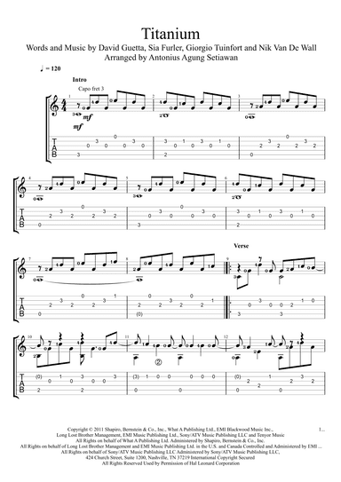 Titanium (arr. Antonius Agung Setiawan)