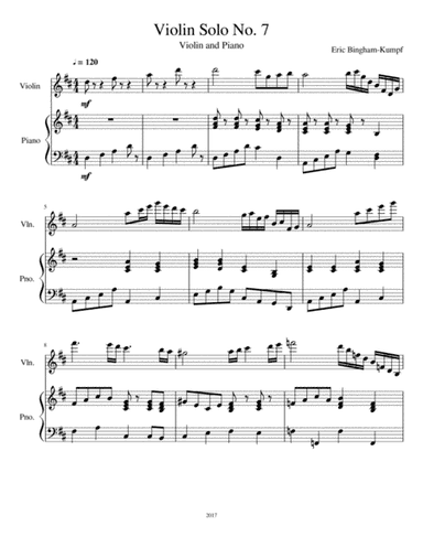 Violin Solo No. 7