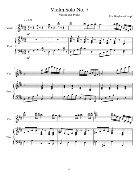 Violin Solo No. 7