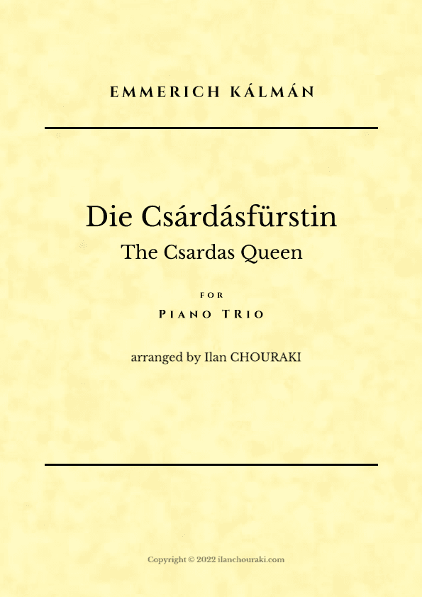 Czardas (arr. Ilan CHOURAKI)