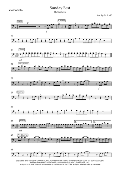 Sunday Best (arr. Matt Luff)
