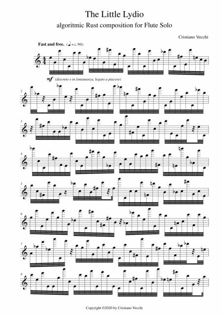 The Little Lydio - Flute Solo