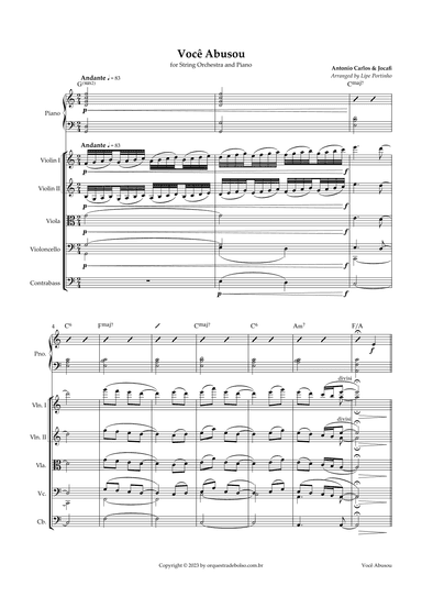 Voce Abusou (arr. Lipe Portinho)