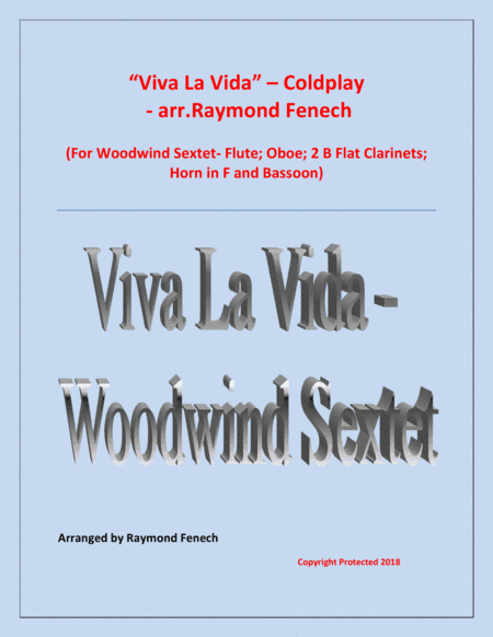 Viva La Vida (arr. Raymond Fenech)