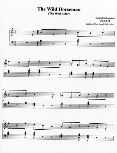 The Wild Horseman (The Wild Rider) (arr. Sandy McIntire)