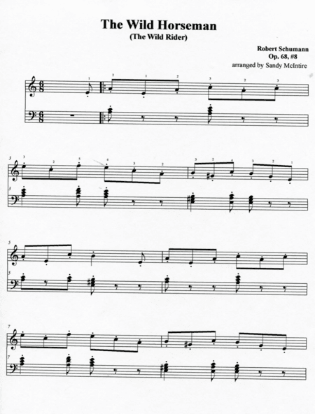 The Wild Horseman (The Wild Rider) (arr. Sandy McIntire)