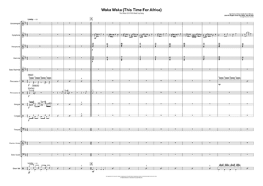 Waka Waka (this Time For Africa) (arr. Iona Crosby)