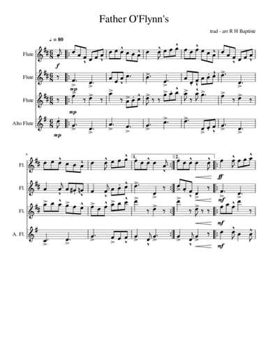 Father O'Flynn's (arr. R H Baptiste)
