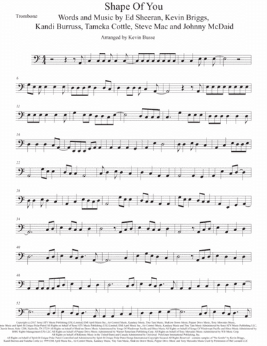 Shape Of You (arr. Kevin Busse)