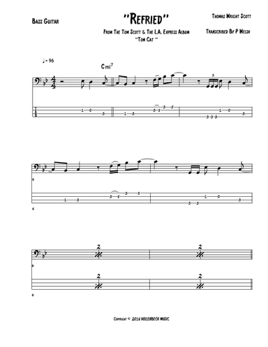 Refried (arr. P Welsh)