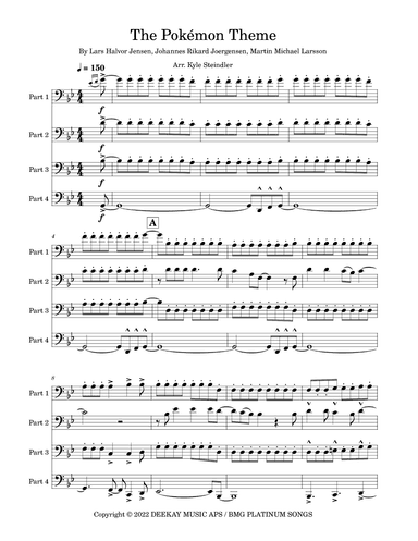 Gotta Catch Em All (arr. Kyle Steindler)