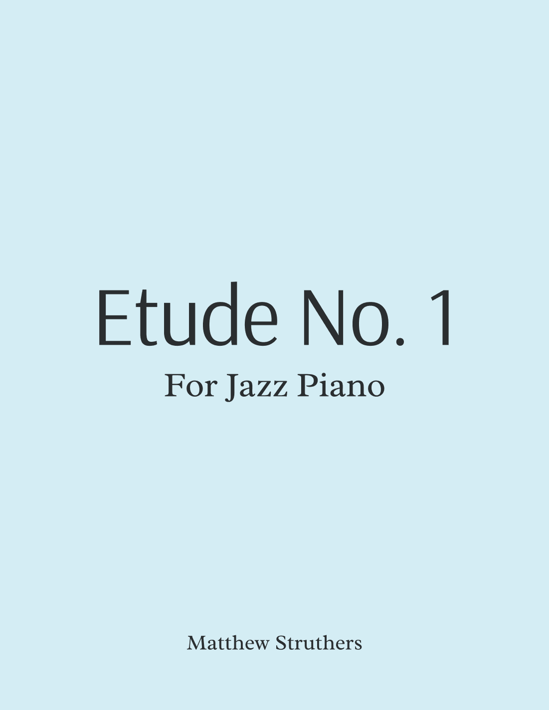 Etude No. 1