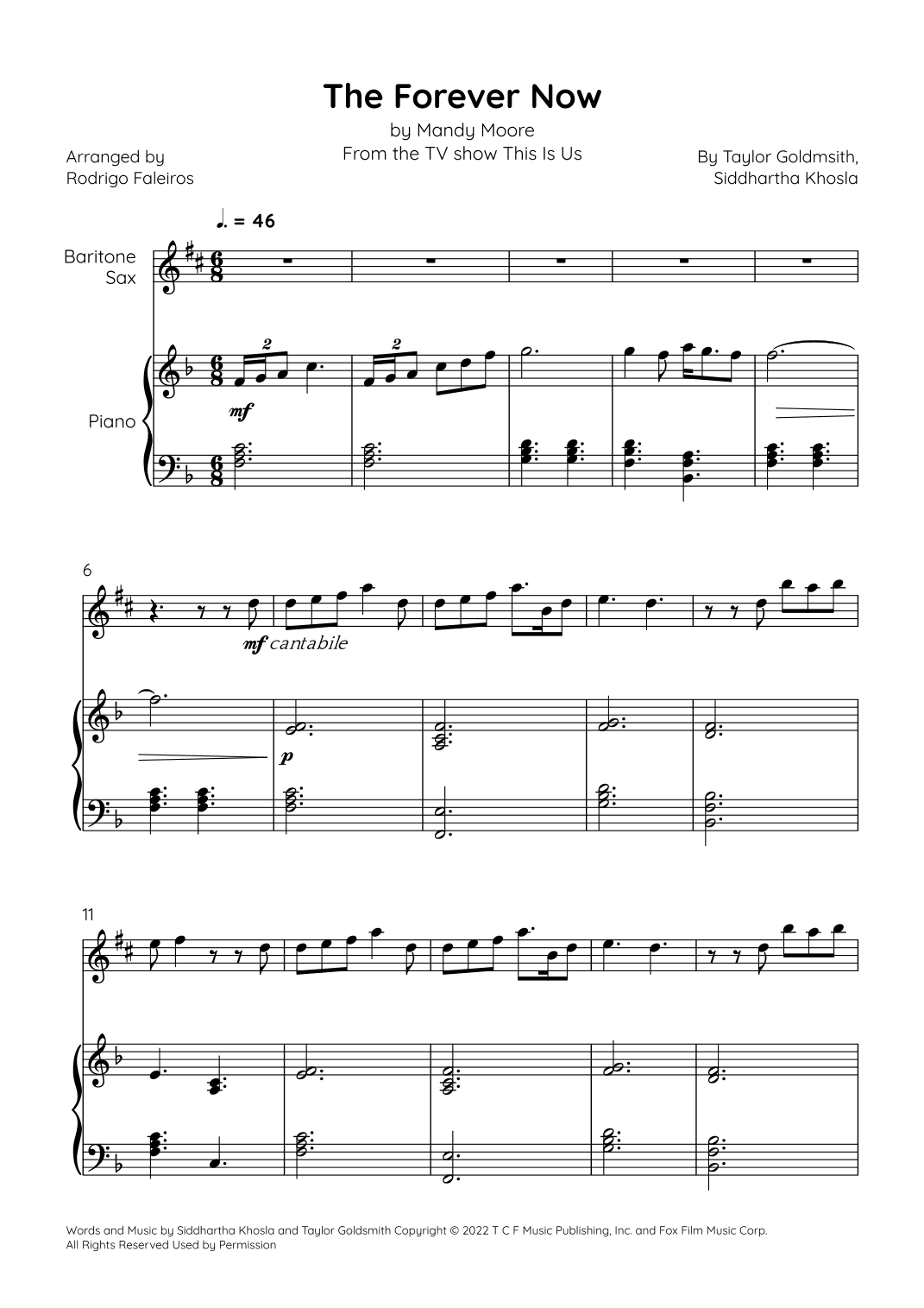 The Forever Now (arr. Rodrigo Faleiros)