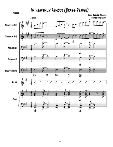 In Heavenly Armour (arr. Pastor Pete Cross)