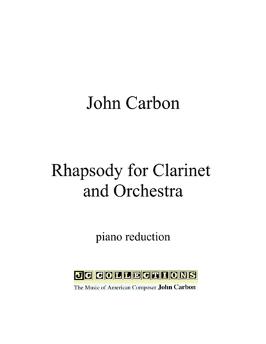Rhapsody for Clarinet and Orchestra