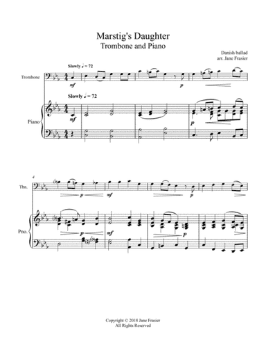 Marstig's Daughter (arr. Jane Frasier)