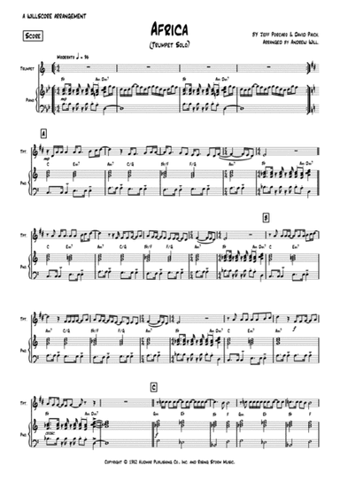 Africa (arr. Andrew Will)