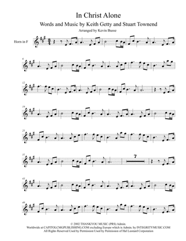 In Christ Alone (arr. Kevin Busse)