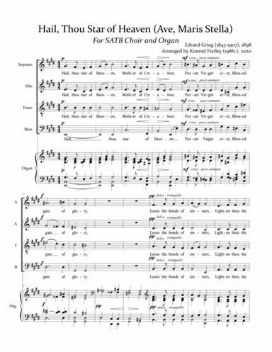 Ave, Maris Stella (Hail, Thou Star of Heaven) (arr. Konrad Harley)