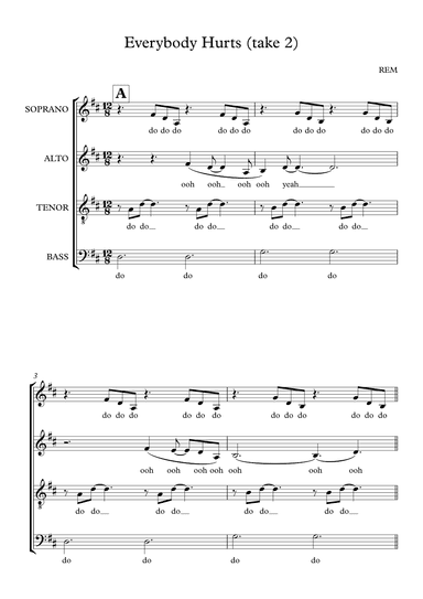 Everybody Hurts (arr. Erin Murphy)