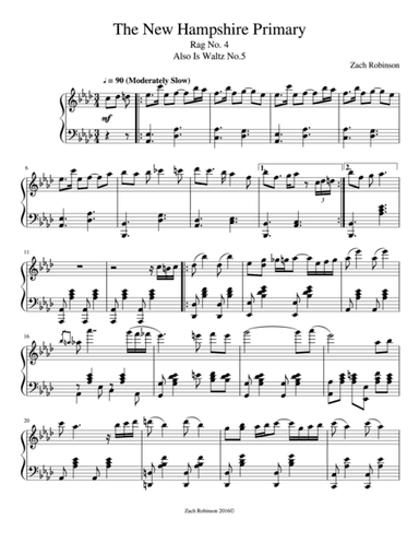 Rag No.4 "The New Hampshire Primary"