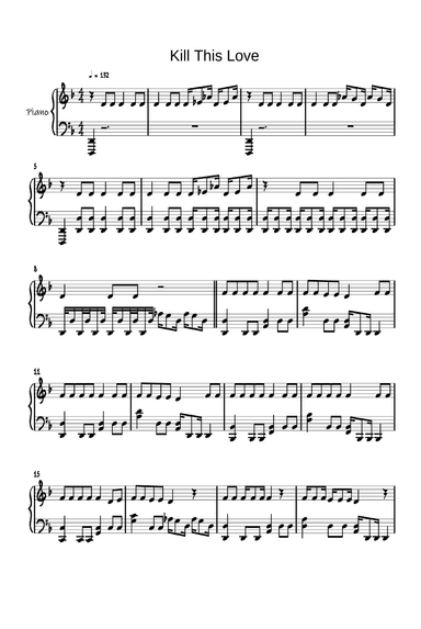 Kill This Love (arr. BLACKPINK)