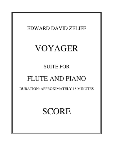 Voyager: Suite for Flute and Piano