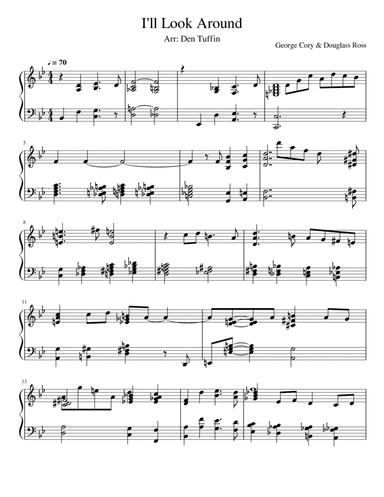 I'll Look Around (arr. Den Tuffin)