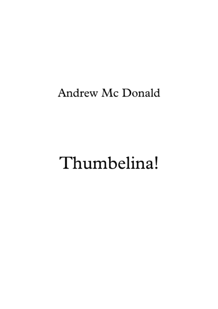 Thumbelina!