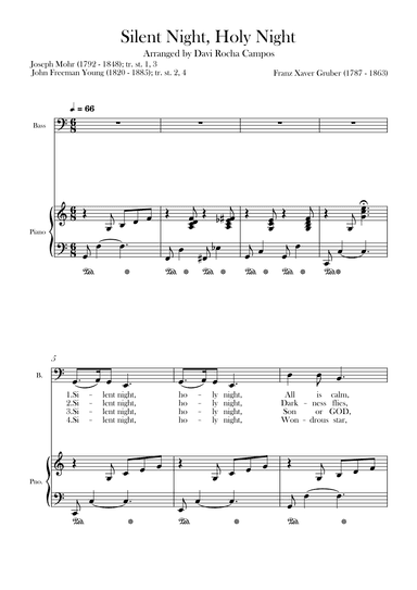 Silent Night, Holy Night (arr. Davi Rocha Campos)