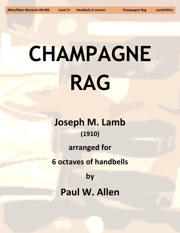 Champagne Rag (arr. Paul W. Allen)