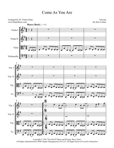 Come As You Are (arr. Dr. Tianna Harjo)