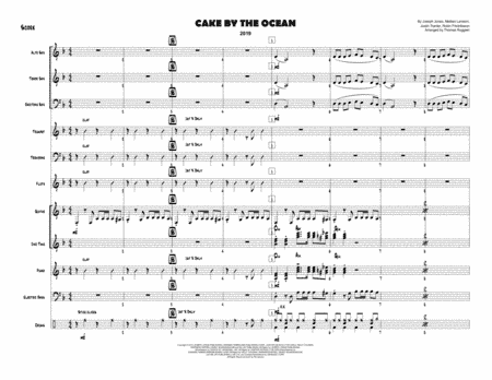 Cake By The Ocean (arr. Thomas Ruggieri)