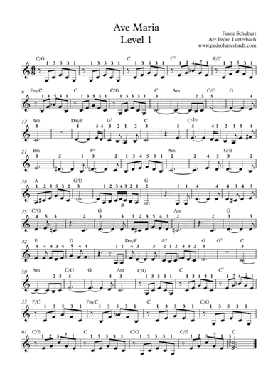 Ave Maria (arr. Pedro Lutterbach)