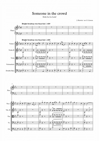 Someone In The Crowd (arr. Enrique Llorens)