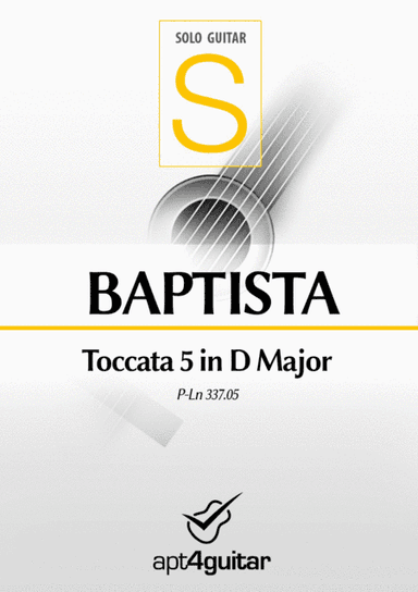 Toccata 5 in D Major (arr. Roberto García)