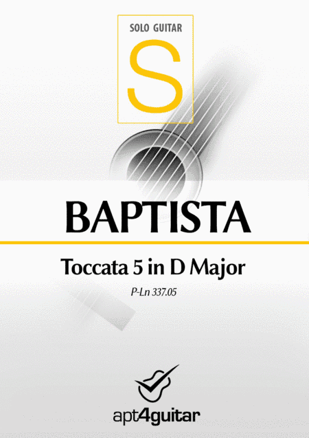 Toccata 5 in D Major (arr. Roberto García)