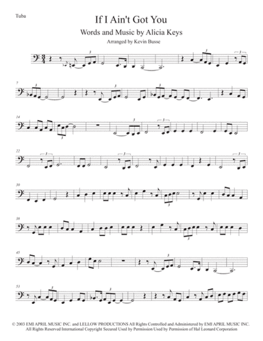 If I Ain't Got You (arr. Kevin Busse)