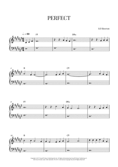 Perfect (arr. Cadenza Editions)