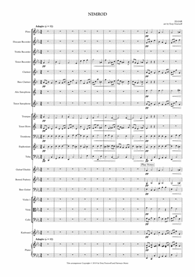 Nimrod (Mixed Ensemble) (arr. Tony Tournoff)