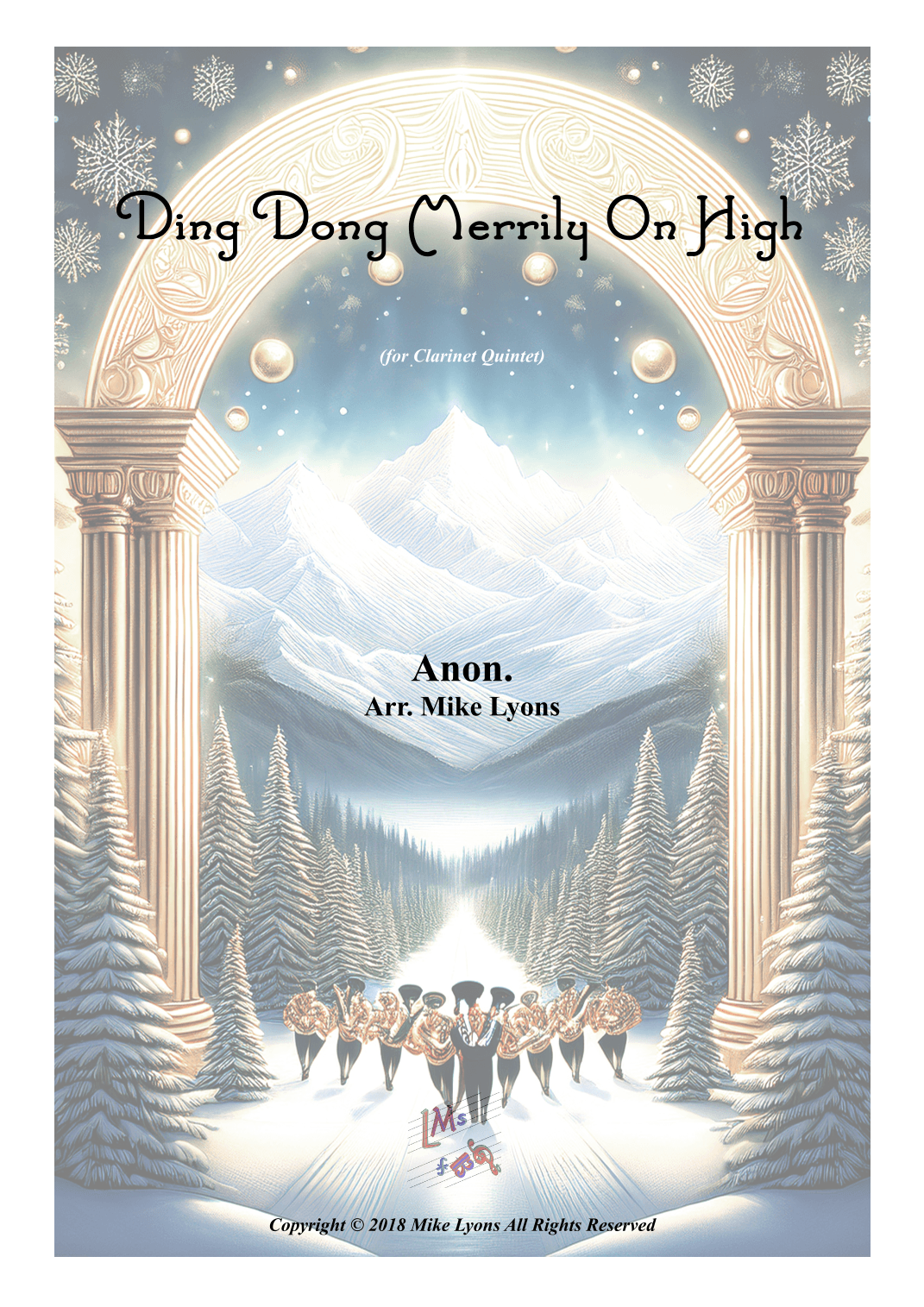 Clarinet Quintet - Ding Dong Merrliy on High (arr. Mike Lyons)