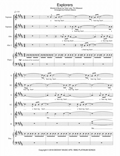 Explorers (arr. Krishan Oberoi)