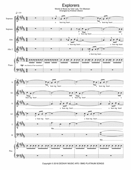 Explorers (arr. Krishan Oberoi)