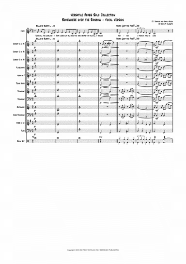 Over The Rainbow (arr. Kevin P Holdgate)