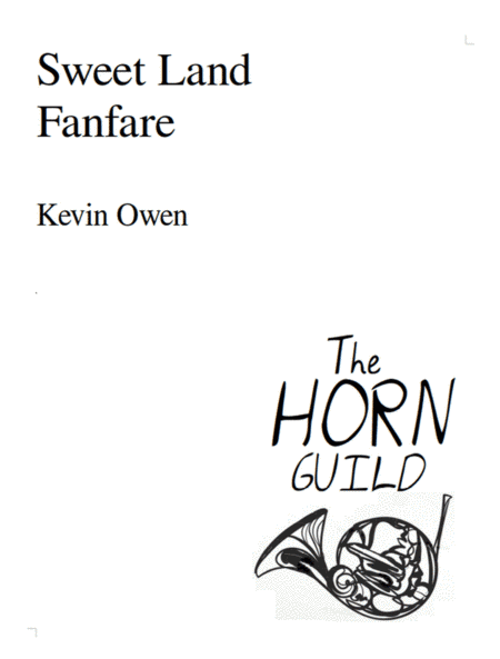 Sweet Land Fanfare