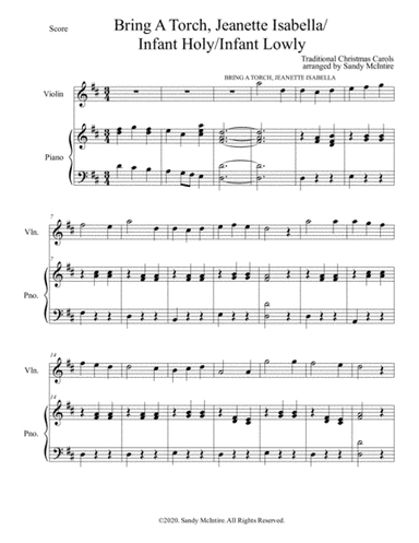 Bring a Torch, Jeannette Isabella/Infant Holy, Infant Lowly (arr. Sandy McIntire)