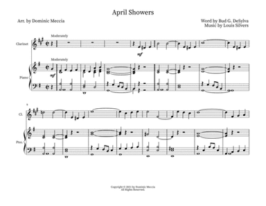 April Showers (arr. Dominic Meccia)