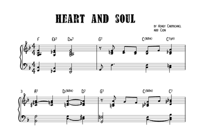 Heart And Soul (arr. Sarah Jane Cion)